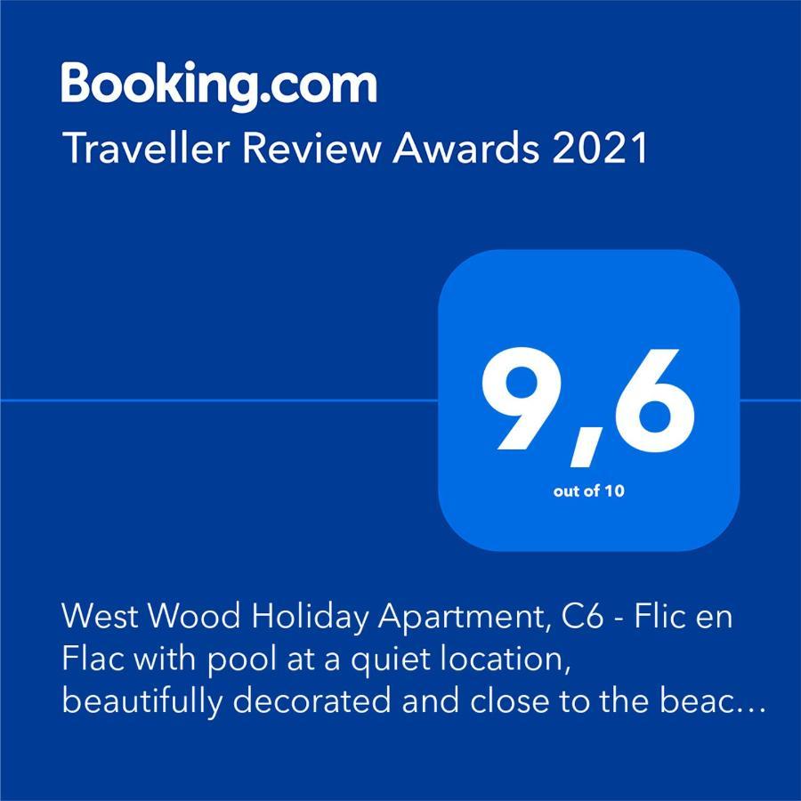 West Wood Holiday Apartment, C6 - Flic En Flac With Pool At A Quiet Location, Beautifully Decorated And Close To The Beach المظهر الخارجي الصورة